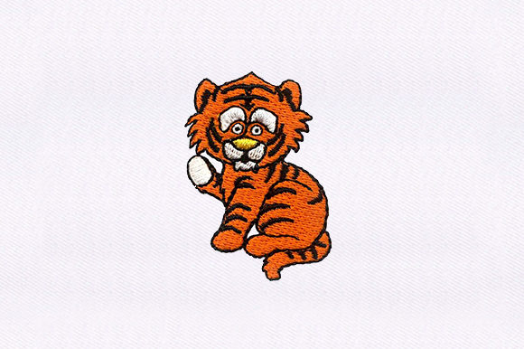 Baby Tiger: A Smart Embroidery Choice for Small Business Branding
