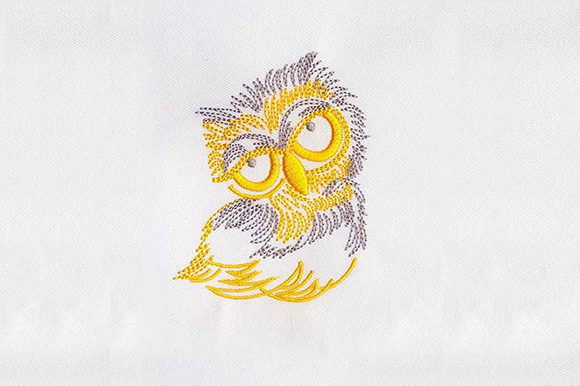 Big Eyes Owl: A Smart Embroidery Choice for Small Business Brands
