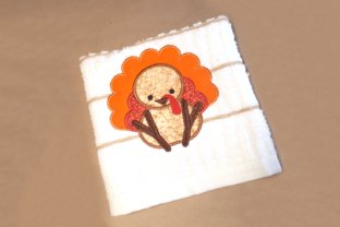 Cute Thanksgiving Turkey Applique