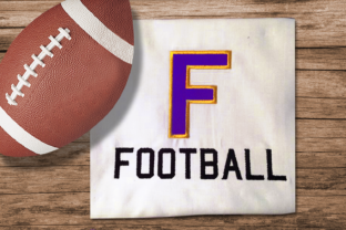 F for Football Applique Review
