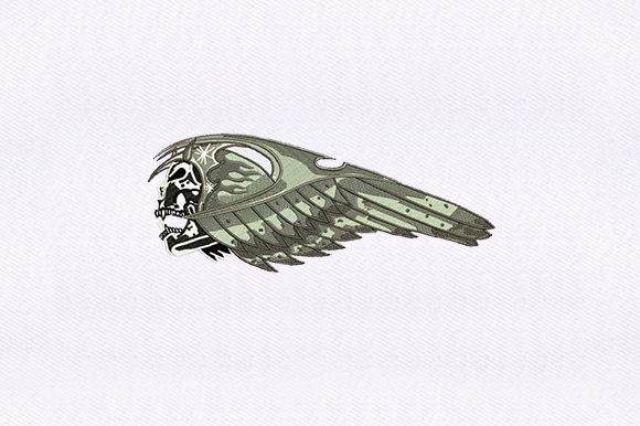 Flying Skull Wings