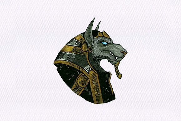 God Anubis Dog
