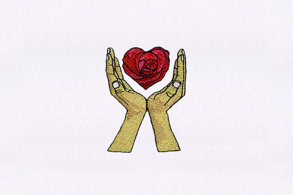 Hands Holding Rose: A Seasonal Embroidery Review