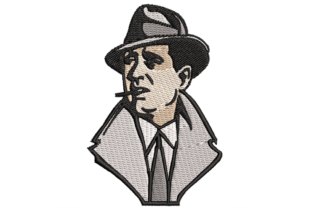 Humphrey Bogart Embroidery Review
