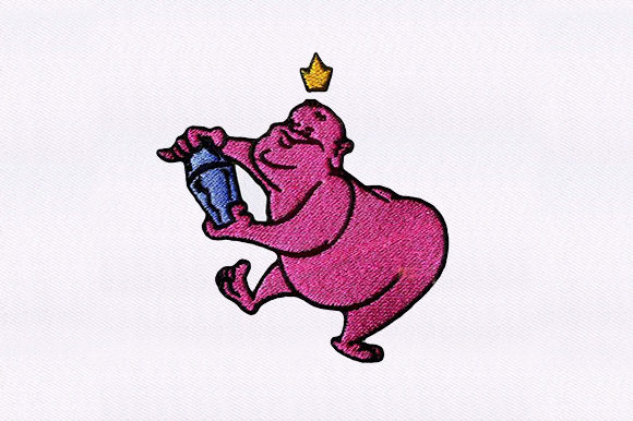 King Alien Drink Embroidery Review