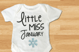 Little Miss January Snowflake