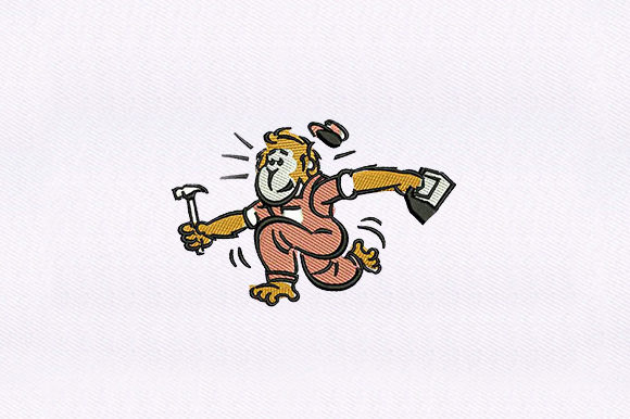 Monkey Worker: A Seasonal Embroidery Design Review