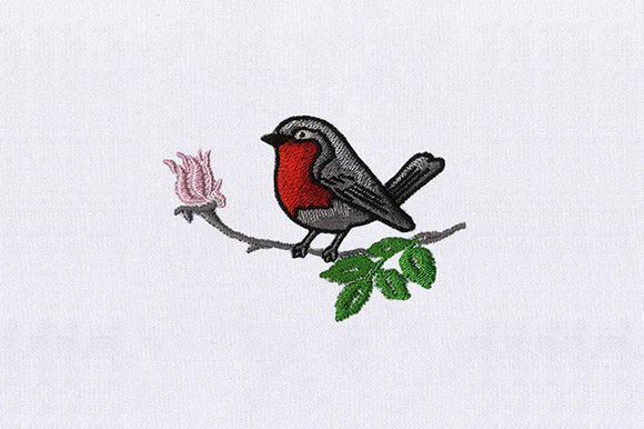 Red Robin Embroidery Design Review