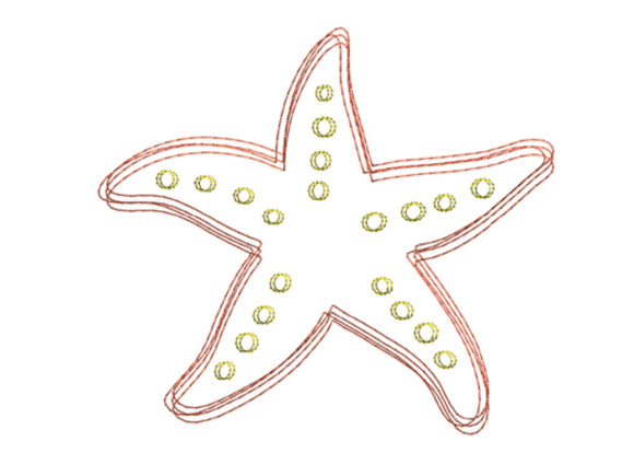 Starfish Scribble Stitch